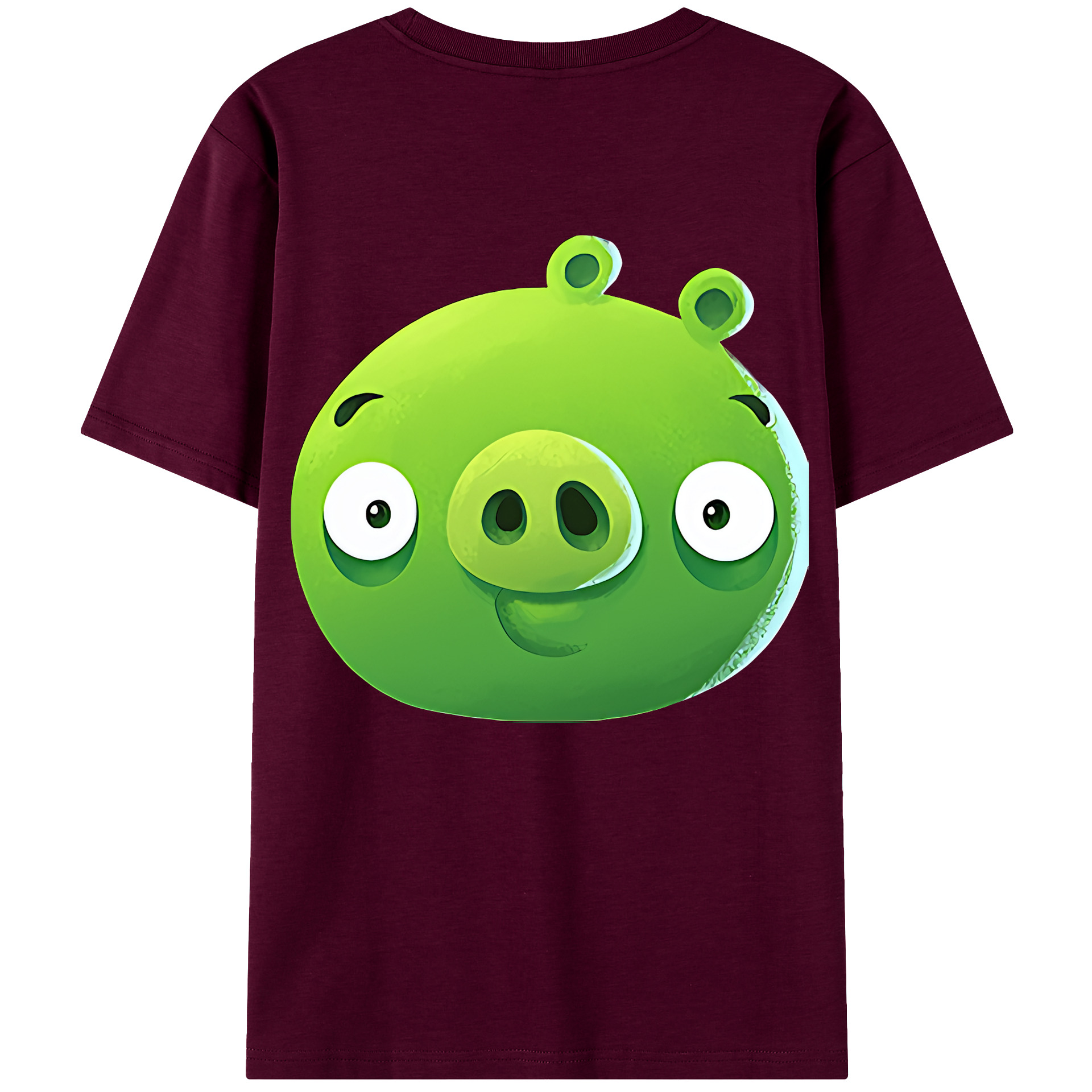 （画像用） Angry Birds アングリーバード レディース半袖Tシャツ(バックプリント)